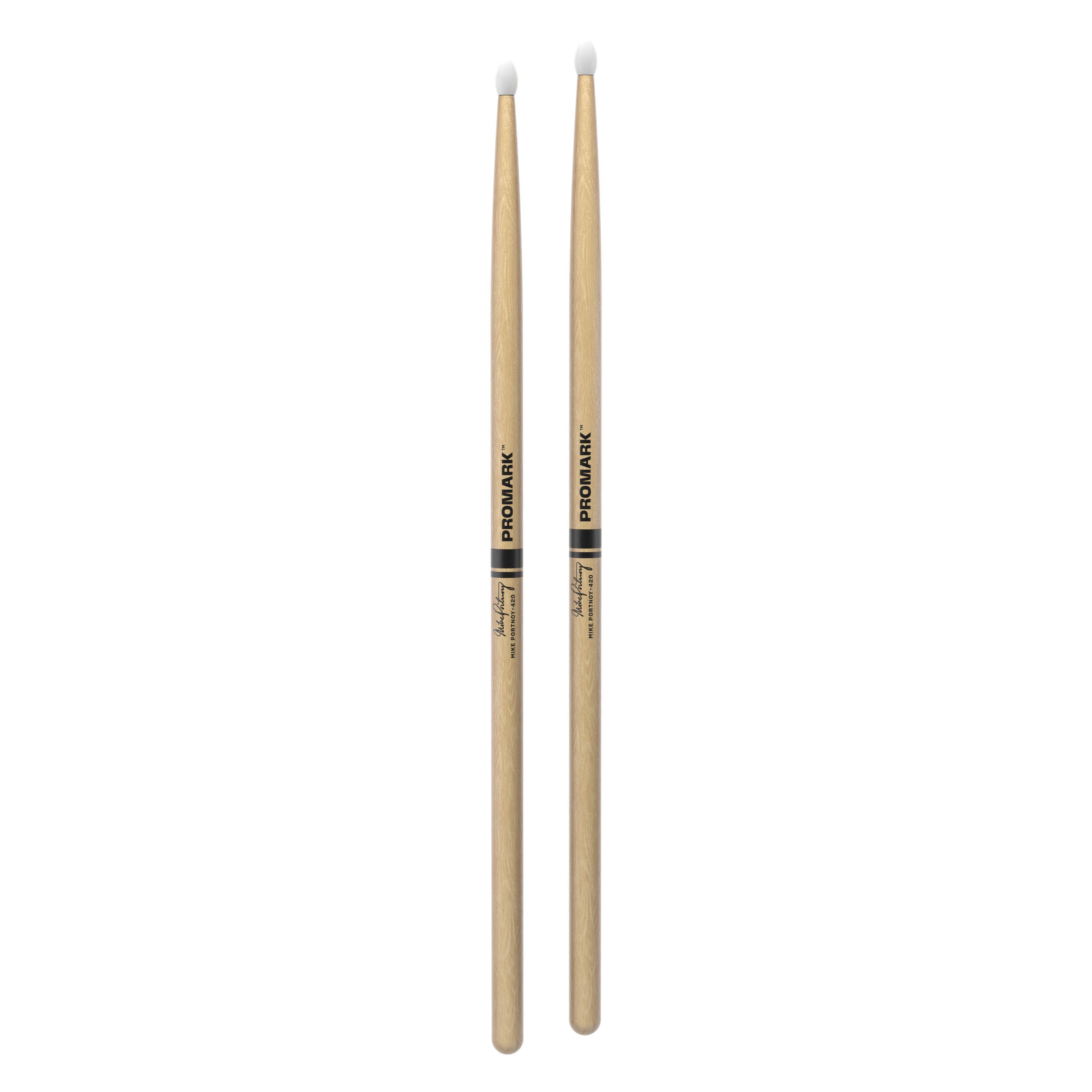 Baquetas 420 Mike Portnoy Nylon Signature TX420N ProMark-2