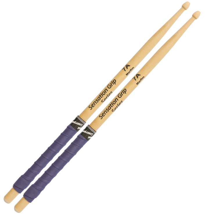 Baquetas Liverpool Sensation Grip 7A punta Madera EVA-SG-7AM-0