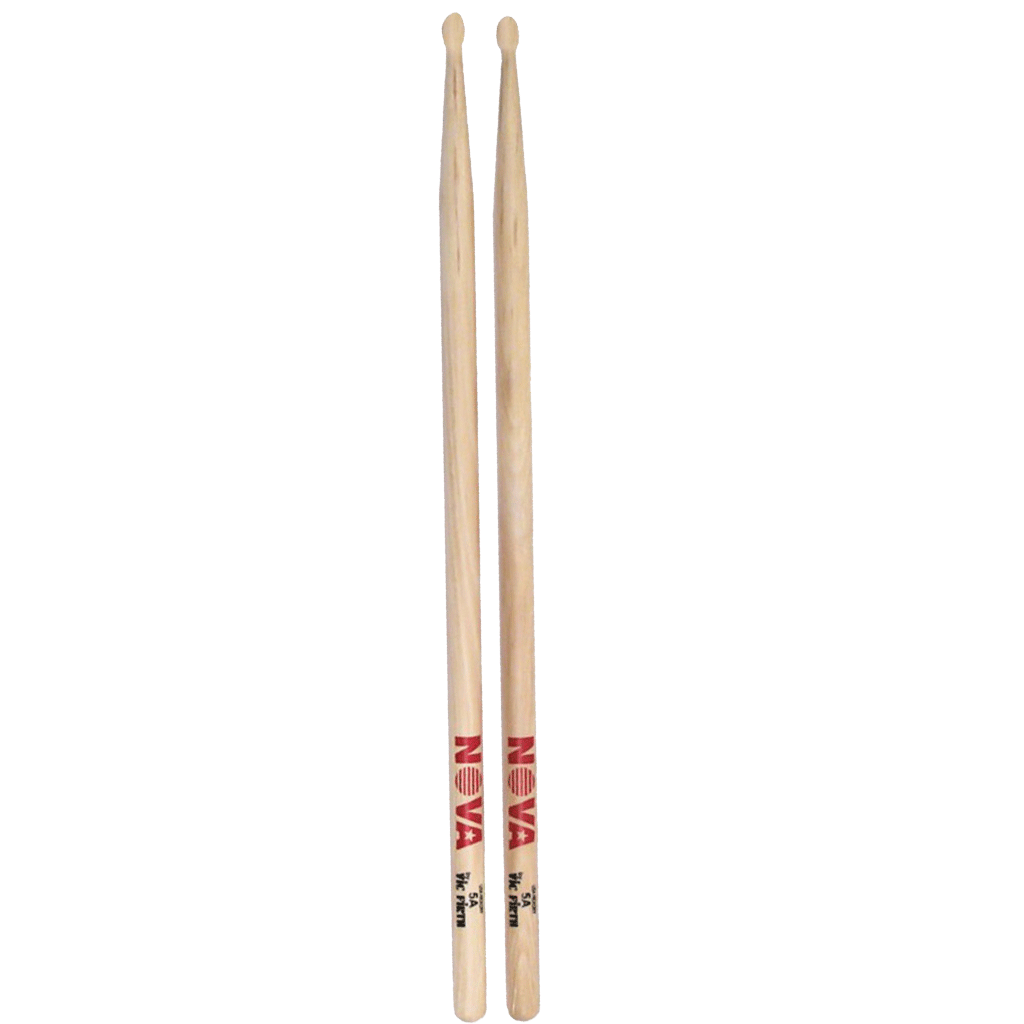 Baquetas Vic Firth 5A NOVA Punta de Madera-0