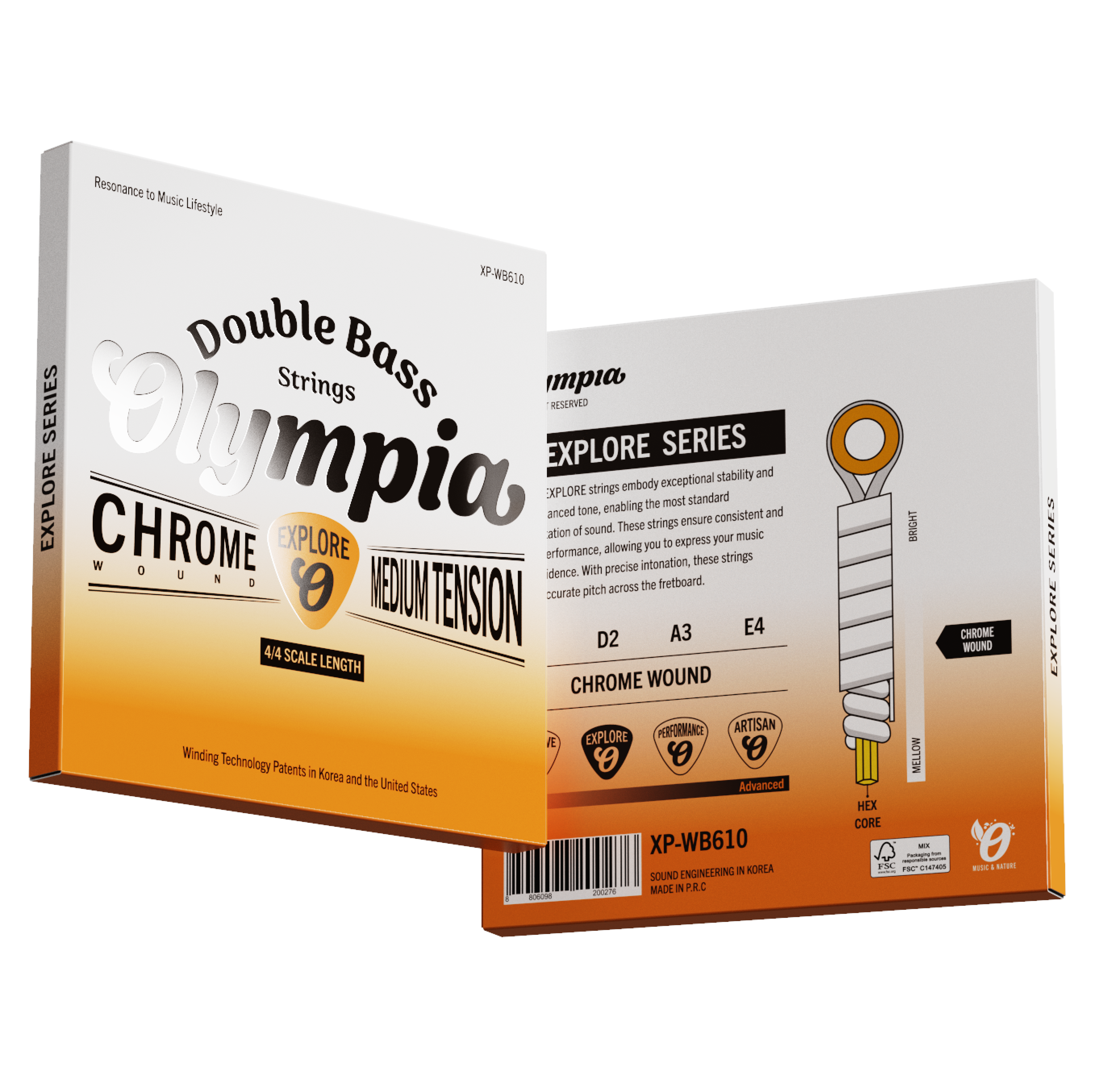 Set Contrabajo XP-WB610 Olympia-2