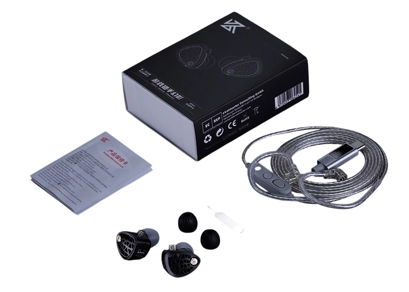 Audifono Phantom-MIC Negro KZ-8