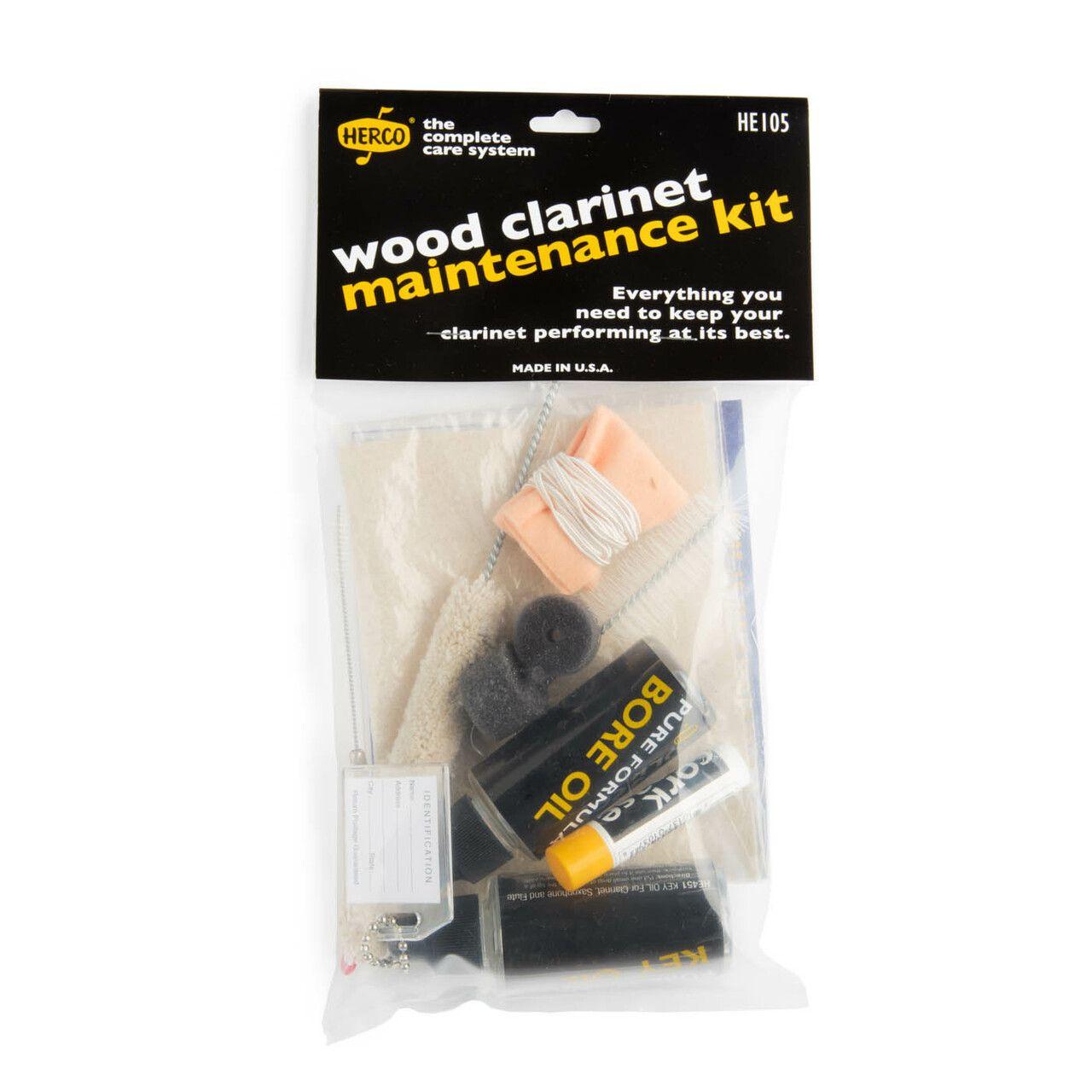 Set Mantención y Limpieza Dunlop para Clarinete HE105-0