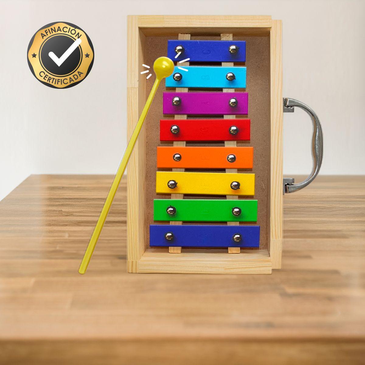 Metalófono Diatónico 8 Tonos Color All8Sc-2