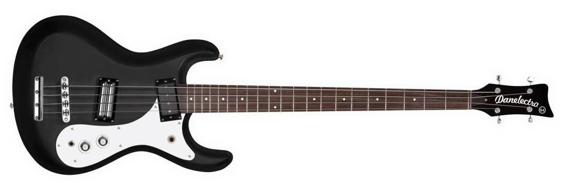 Bajo Eléctrico Danelectro 64 Bass Black Pearl-2