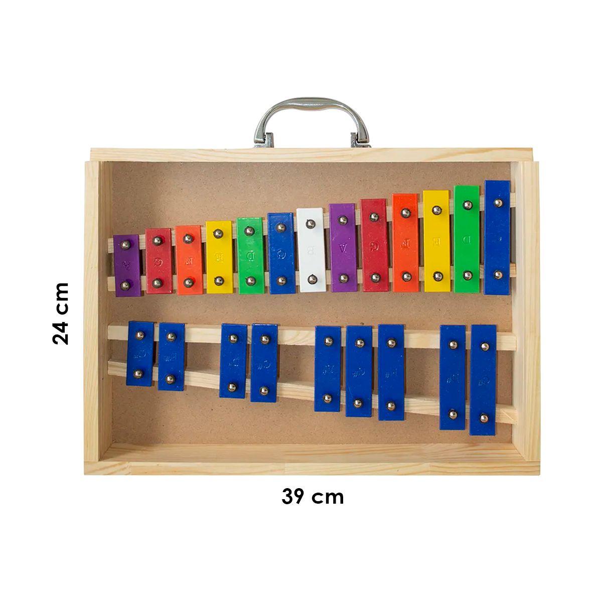 Metalófono Cromático 22 Tonos Color All22Sc-4
