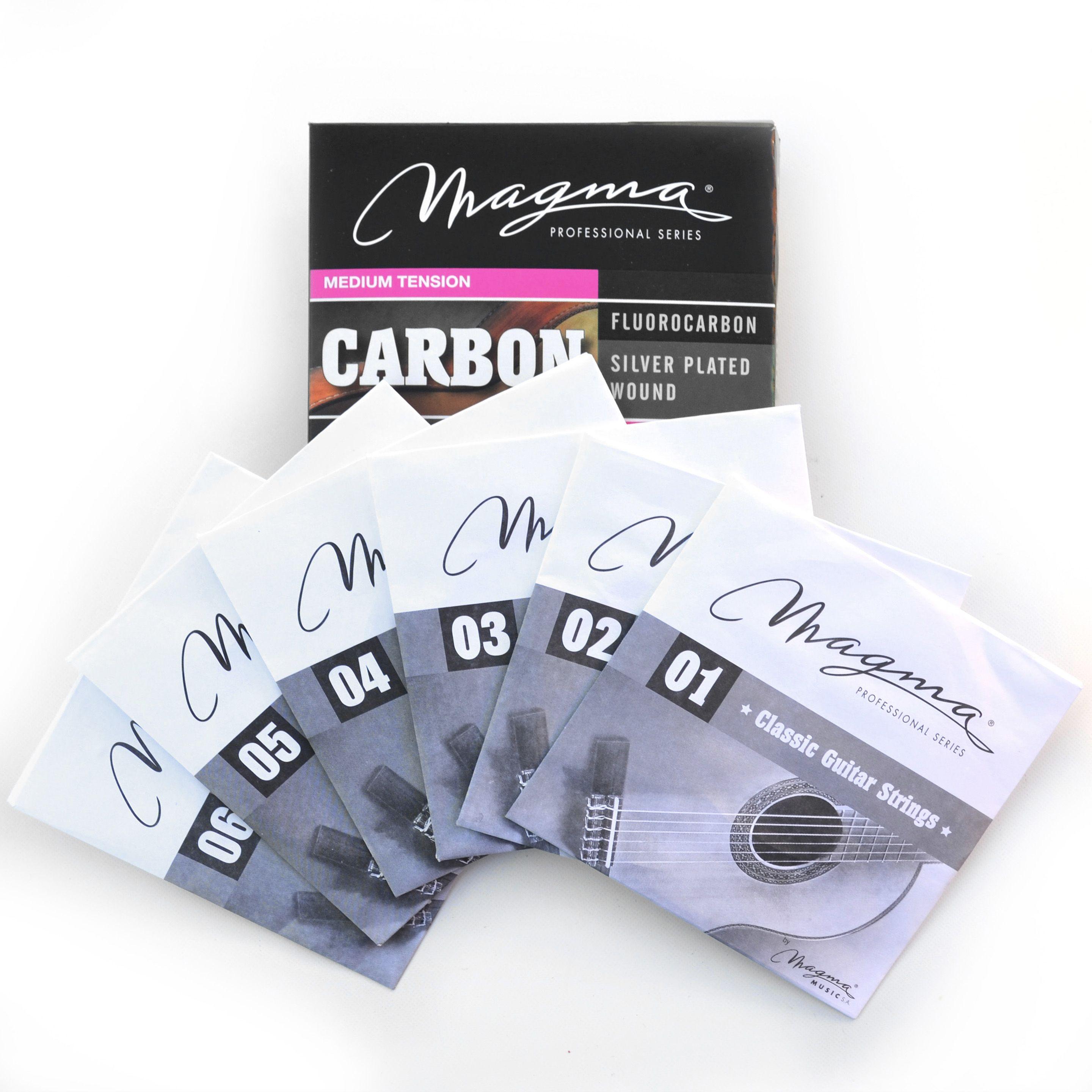 Set Cuerdas Guitarra Clásica Carbon GC110C Magma-3
