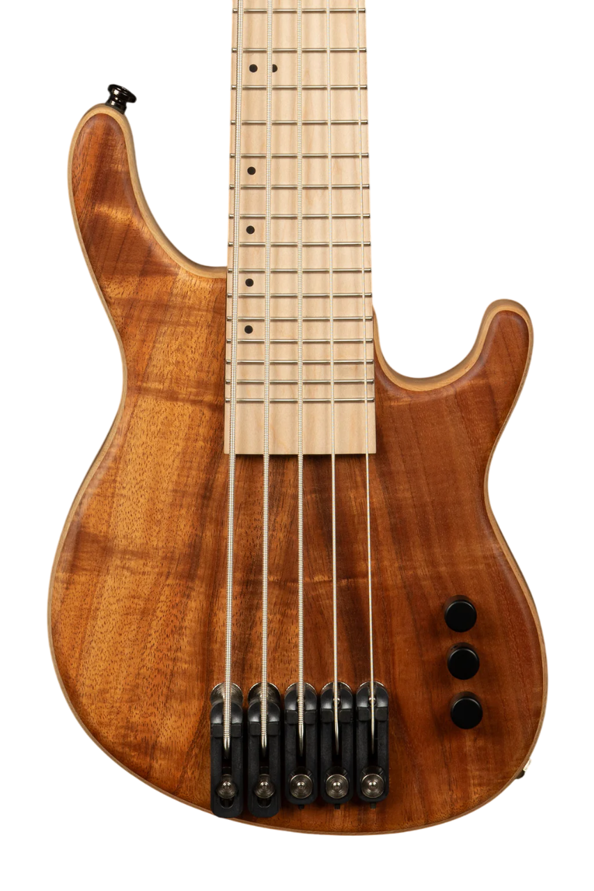 Ubass Hawaiian Koa 5 stg Koa Fretted UB5-KOA-FS Kala-5