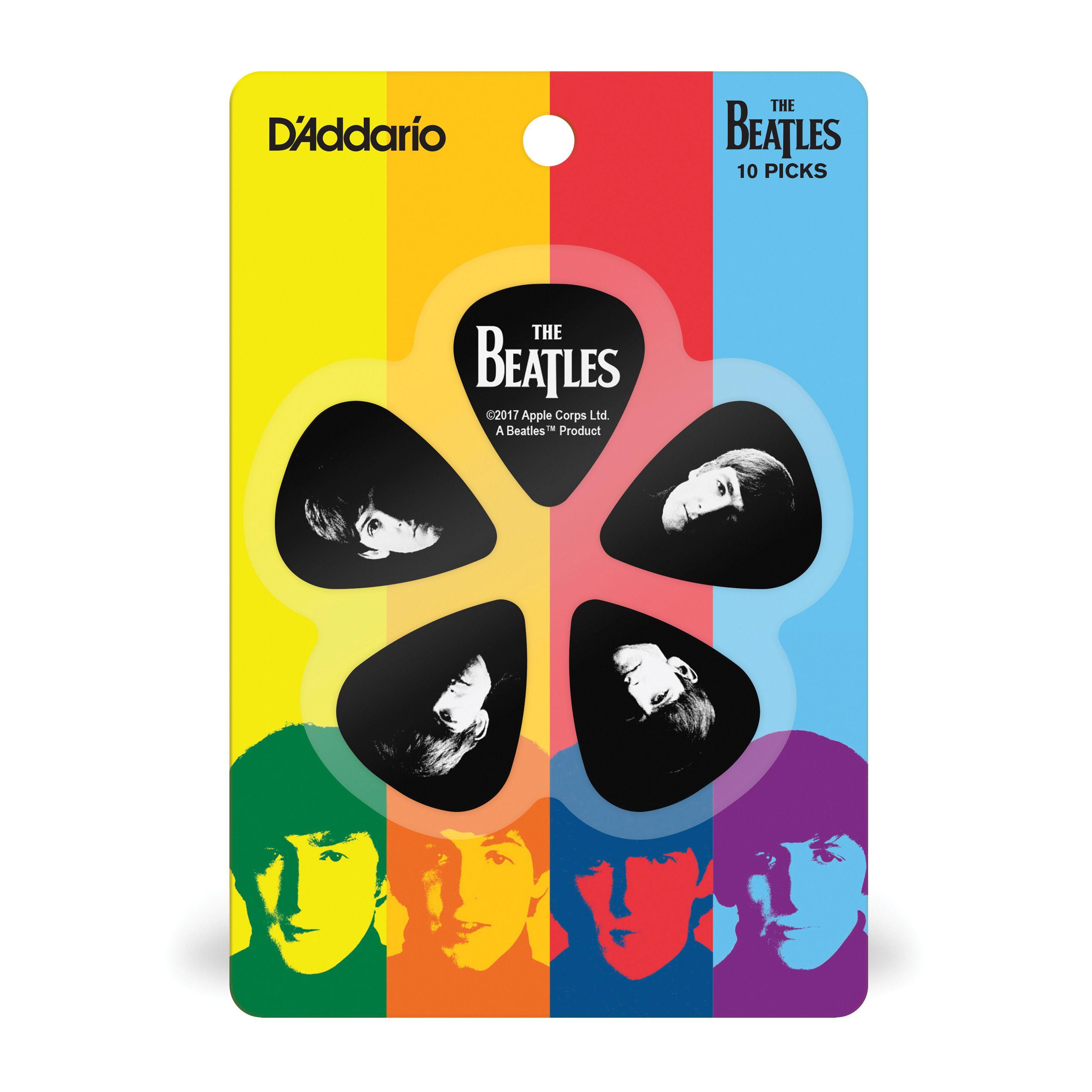 Uñetas 10 pack Beatles Meet The Med US 1CBK4-10B2 Daddario-2