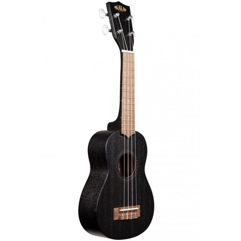 Ukelele Kala Sopranos Satin Mahogany Negro KA-15S-BLK-1