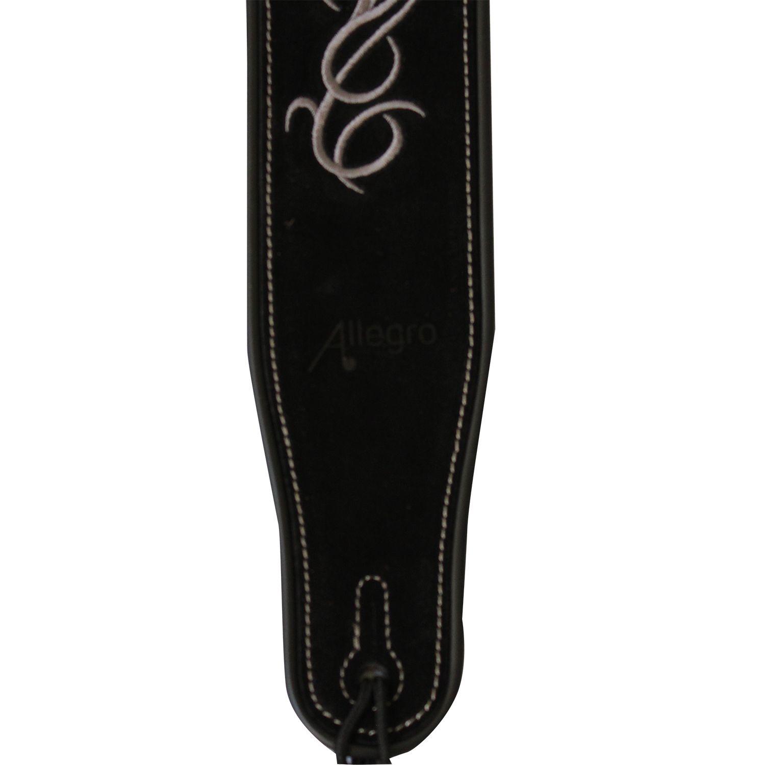 Correa Para Guitarra O Bajo Allegro Cuero Em All-Lgst-35-0
