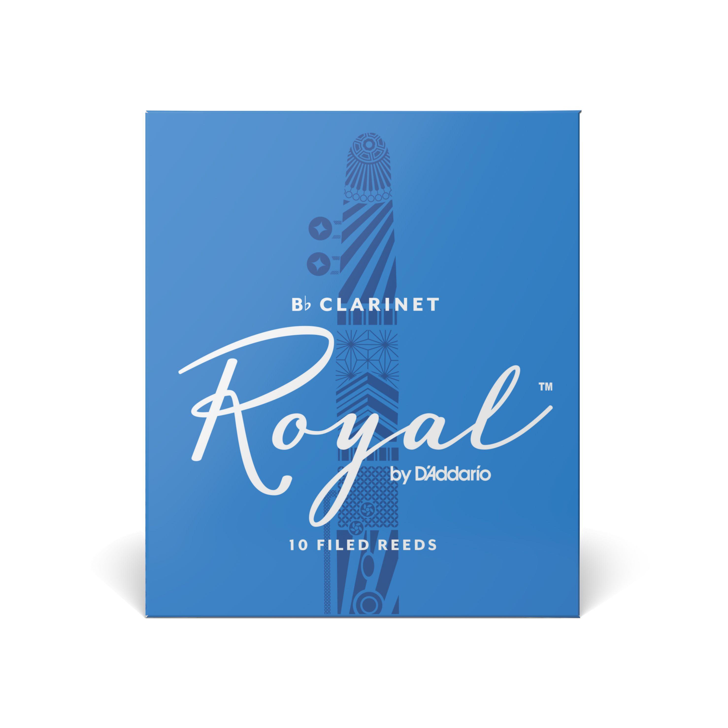 Cañas Clarinete Bb 3.0 pack 10 Roya RCB1030 Daddario-1