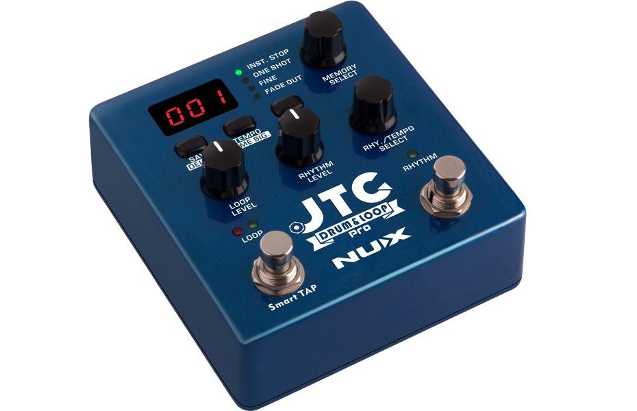 Pedal de Efectos NUX Looper y Caja de Ritmos para Guitarra  JTC NDL-5-2