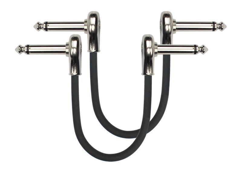 Pack 2 Patch Cable Pedal 0,3M Ángulo PSK2-243-0,3m Kirlin-3