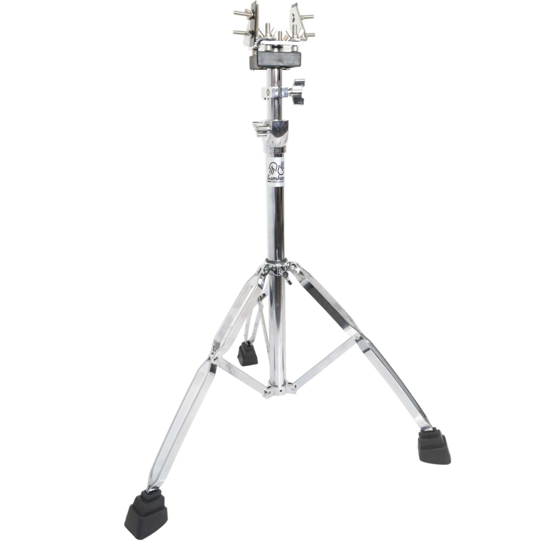 Stand cromado conga pata doble pro Tumbao-1