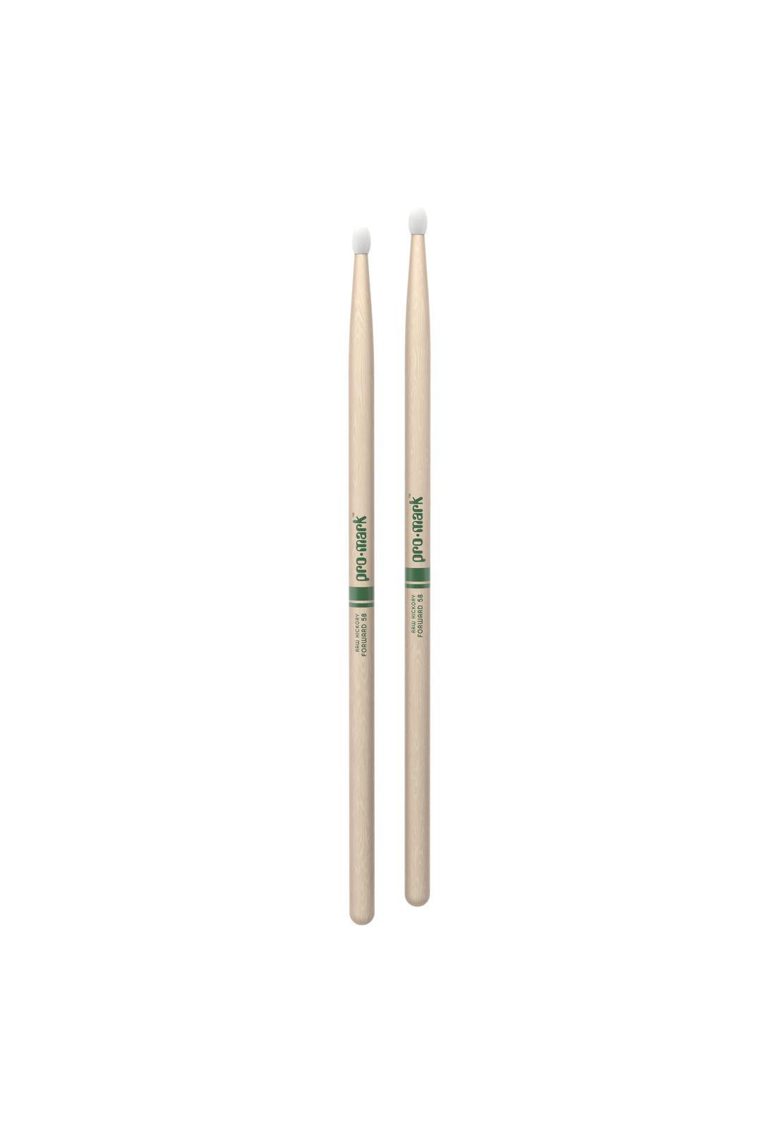 Baquetas 5B Raw Nylon Hickory Forward ProMark-3