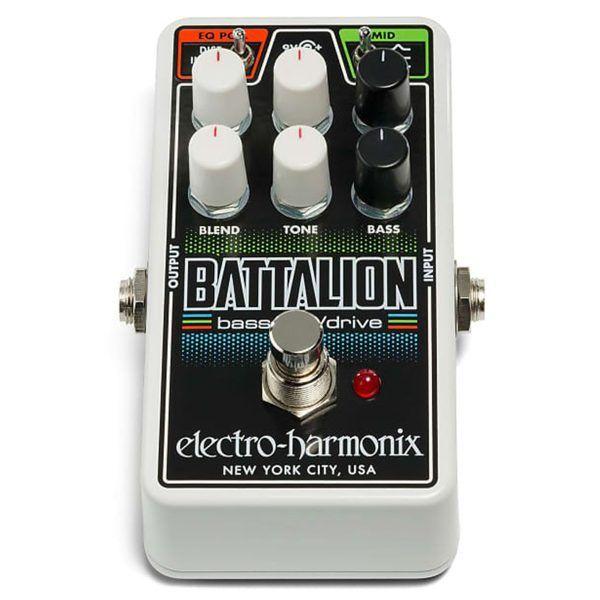 Pedal Preamp Bajo/Overdrive Nano Battalion Electro Harmonix-1