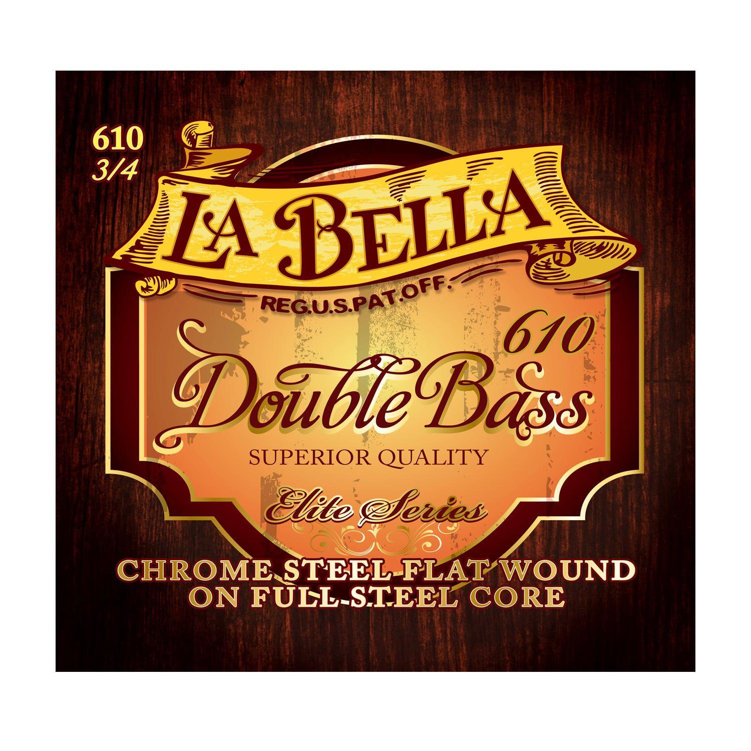 Set Contrabajo La Bella Elite 610-0