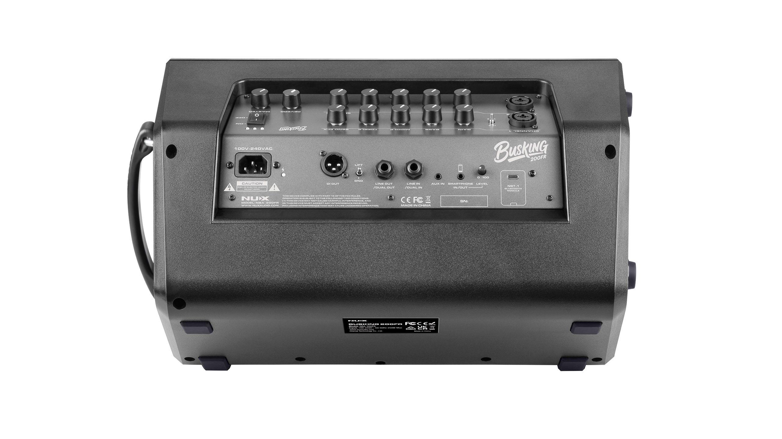 Amplificador pórtatil Busking NBA-200FR Nux-6