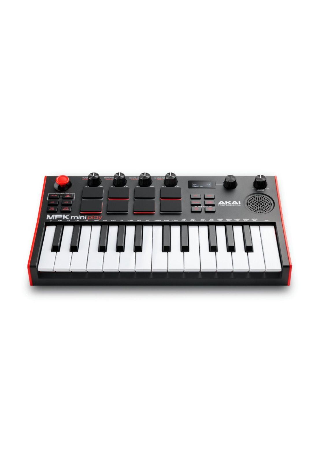 Controlador MIDI MPK Mini Play MK3 Akai-1