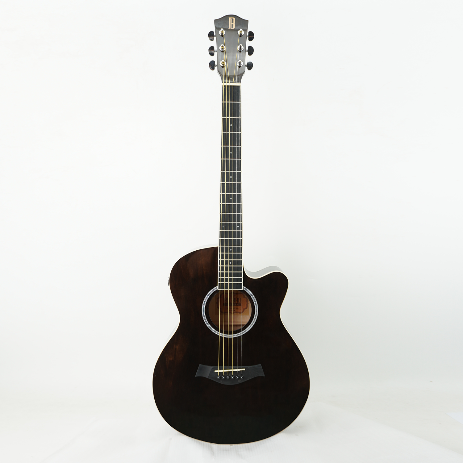 Guitarra Eq cuer met 40" Bands Glossy BIL-404-EQ-TOB Bilbao-0