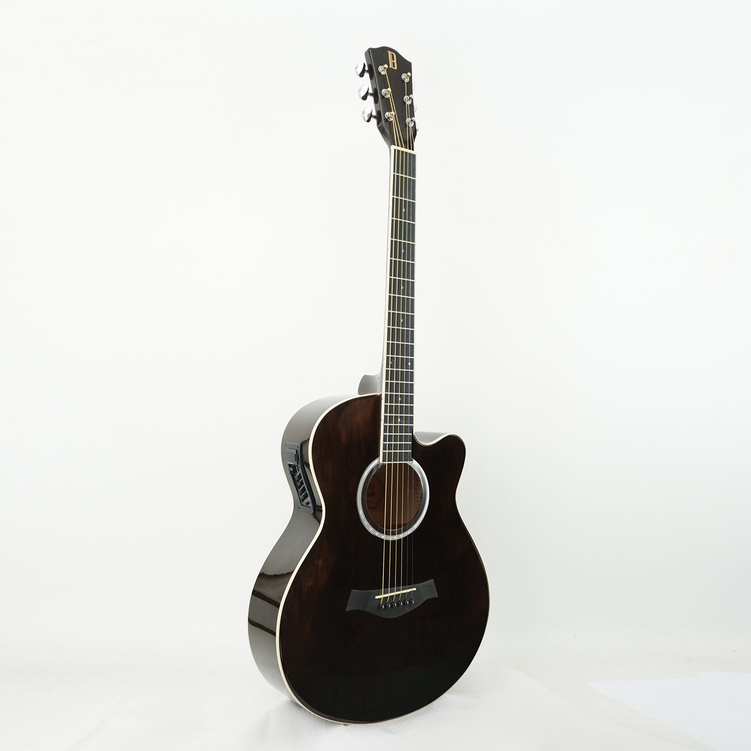 Guitarra Eq cuer met 40" Bands Glossy BIL-404-EQ-TOB Bilbao-1