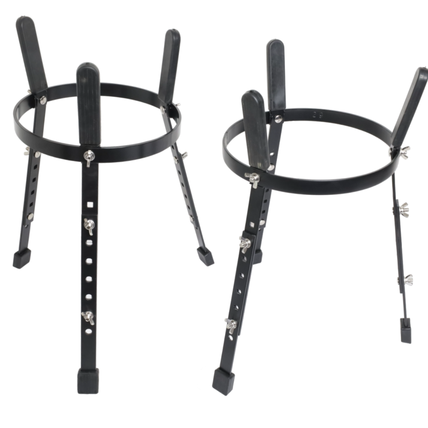 Set conga 11.75 & 12.5 xH30'' natural + stand-2