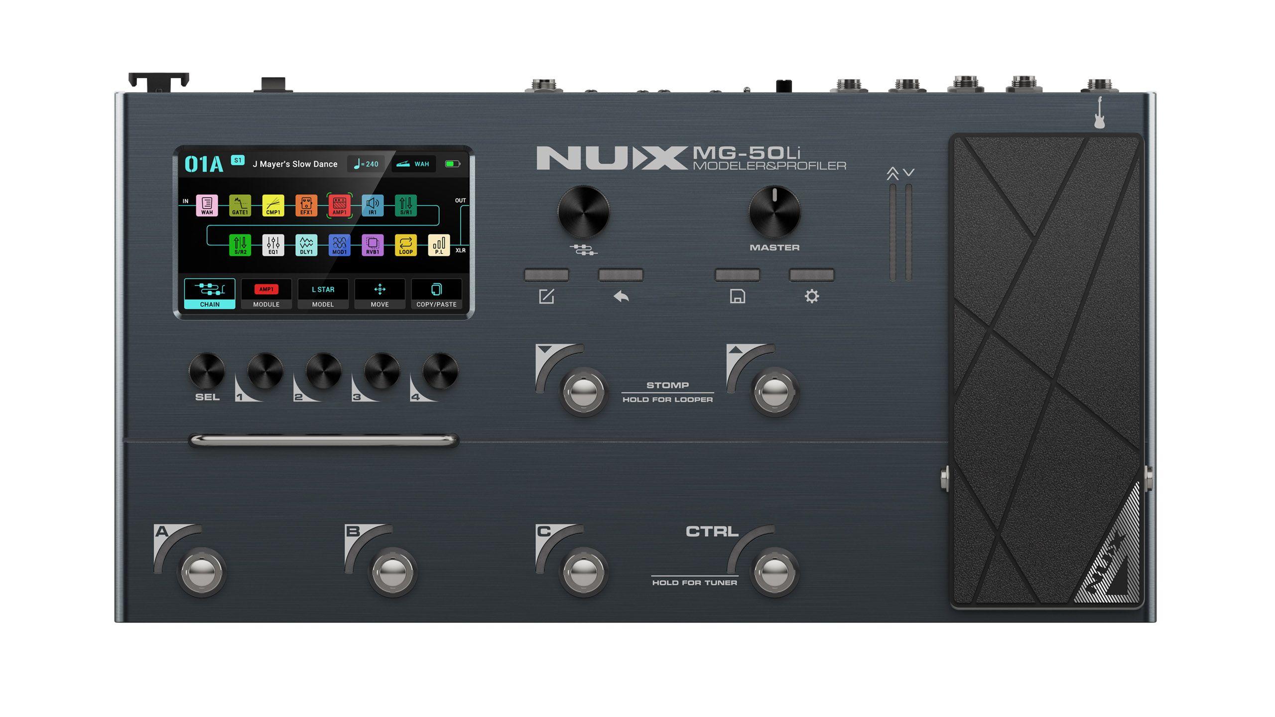 Procesador Multiefectos Mg-50Li Blue Nux-0