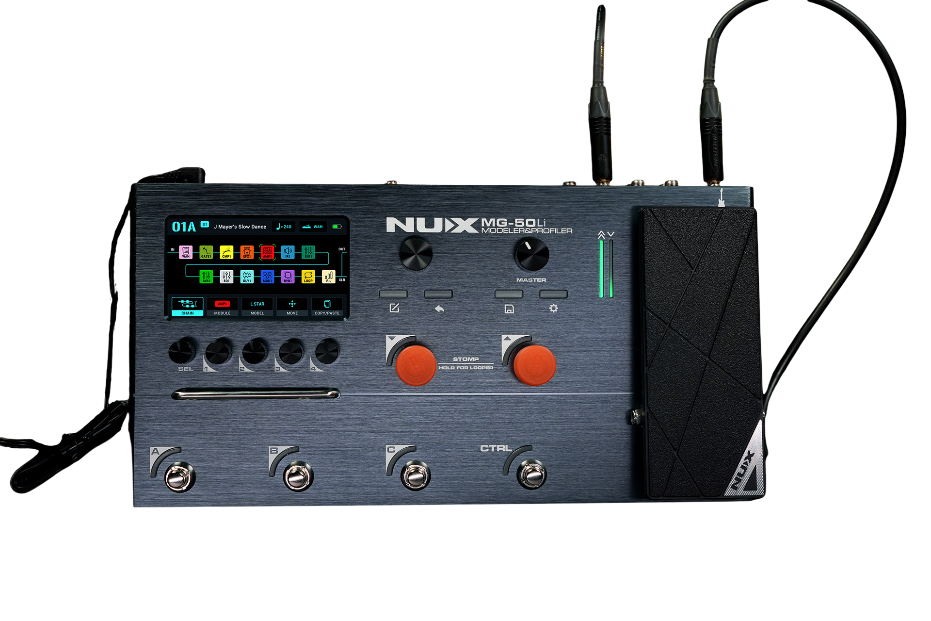 Procesador Multiefectos Mg-50Li Blue Nux-1
