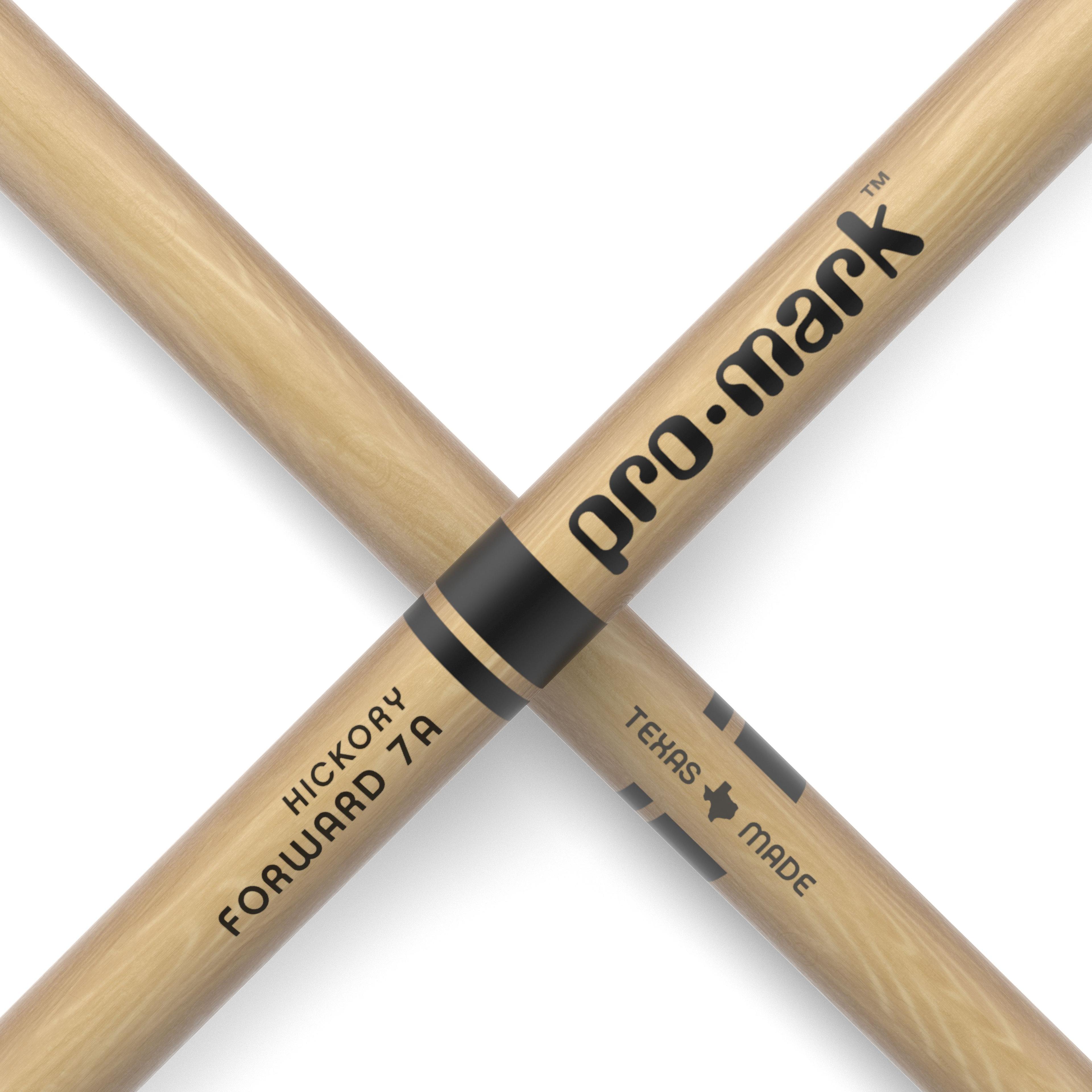 Baquetas 7A Madera Hickory Forward Pro Mark-4
