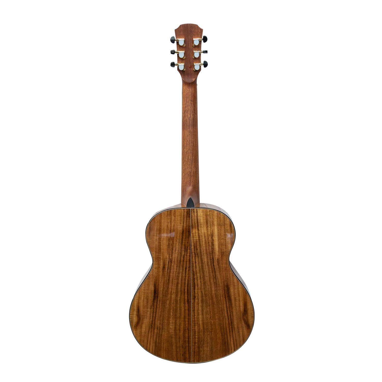 Guitarra Travel Mahori MAH-364E/HG + Funda-1