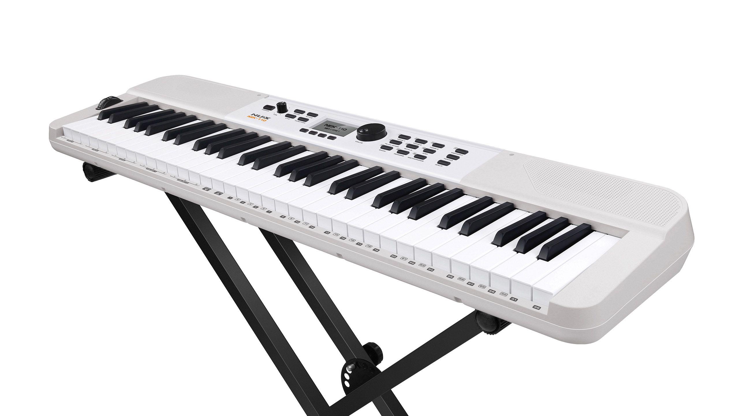 Teclado digital 61 teclas NEK-110 White  Nux-5