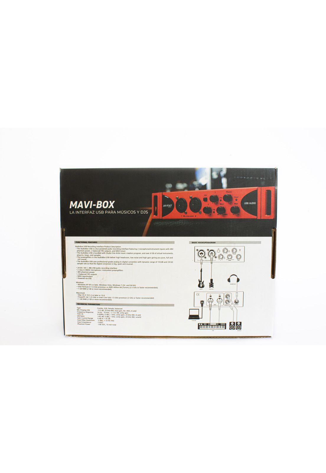 INTERFAZ DE AUDIO MAVI BOX-3