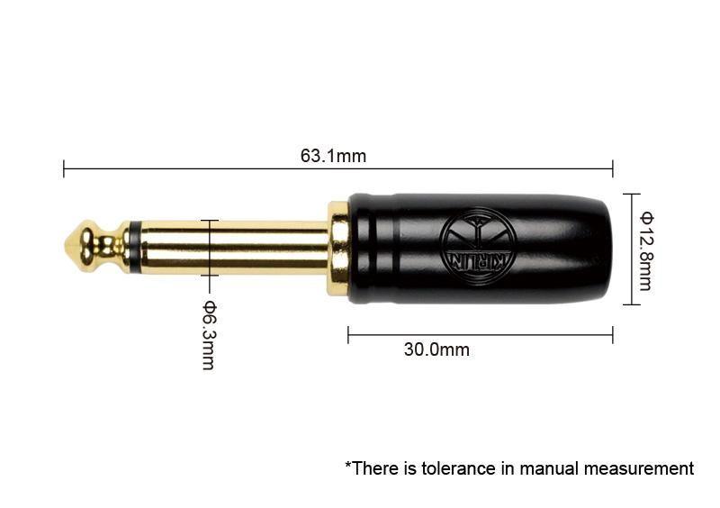 Cable Instrumento Estandar 6M Rojo IW-241BCG-6-RDB Kirlin-3
