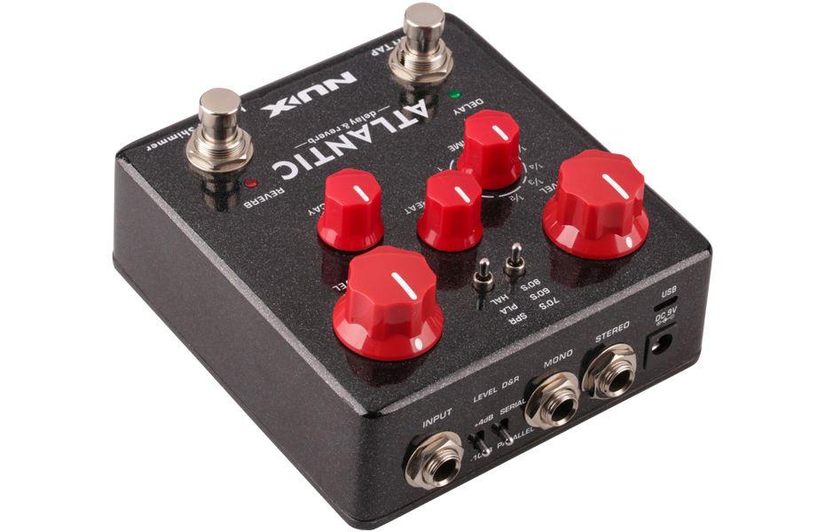 Pedal de Efectos NUX Delay y Reverb Atlantic NDR-5-2