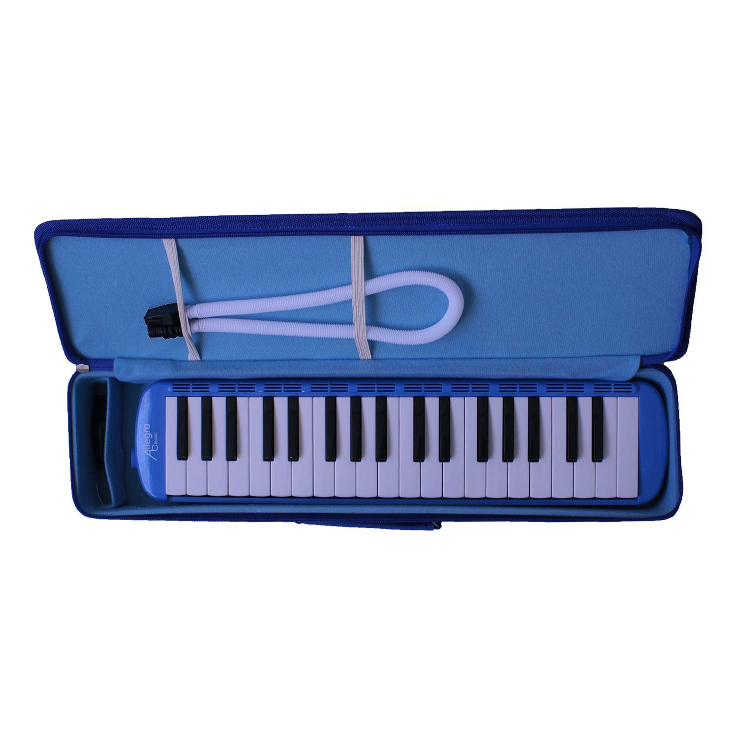 Melódica 37 Notas Allegro Classic Color Azul. All37Bl-D-1
