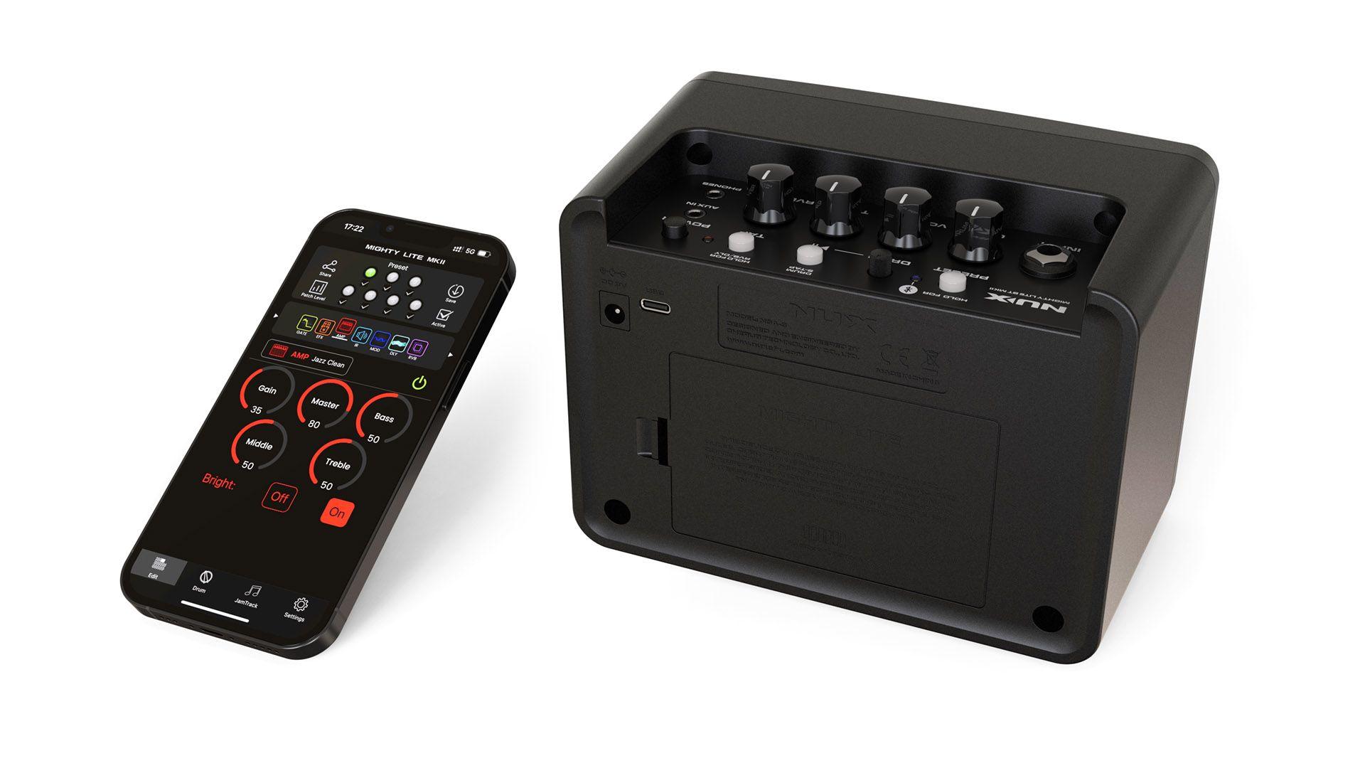 Amplificador Guitarra Pórtatil Nga-3Bt Mighty Lite Mkii Nux-2