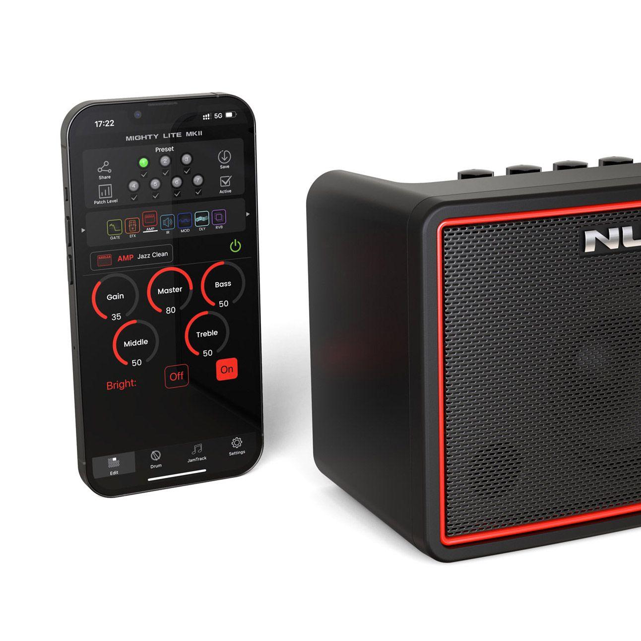 Amplificador Guitarra Pórtatil Nga-3Bt Mighty Lite Mkii Nux-9