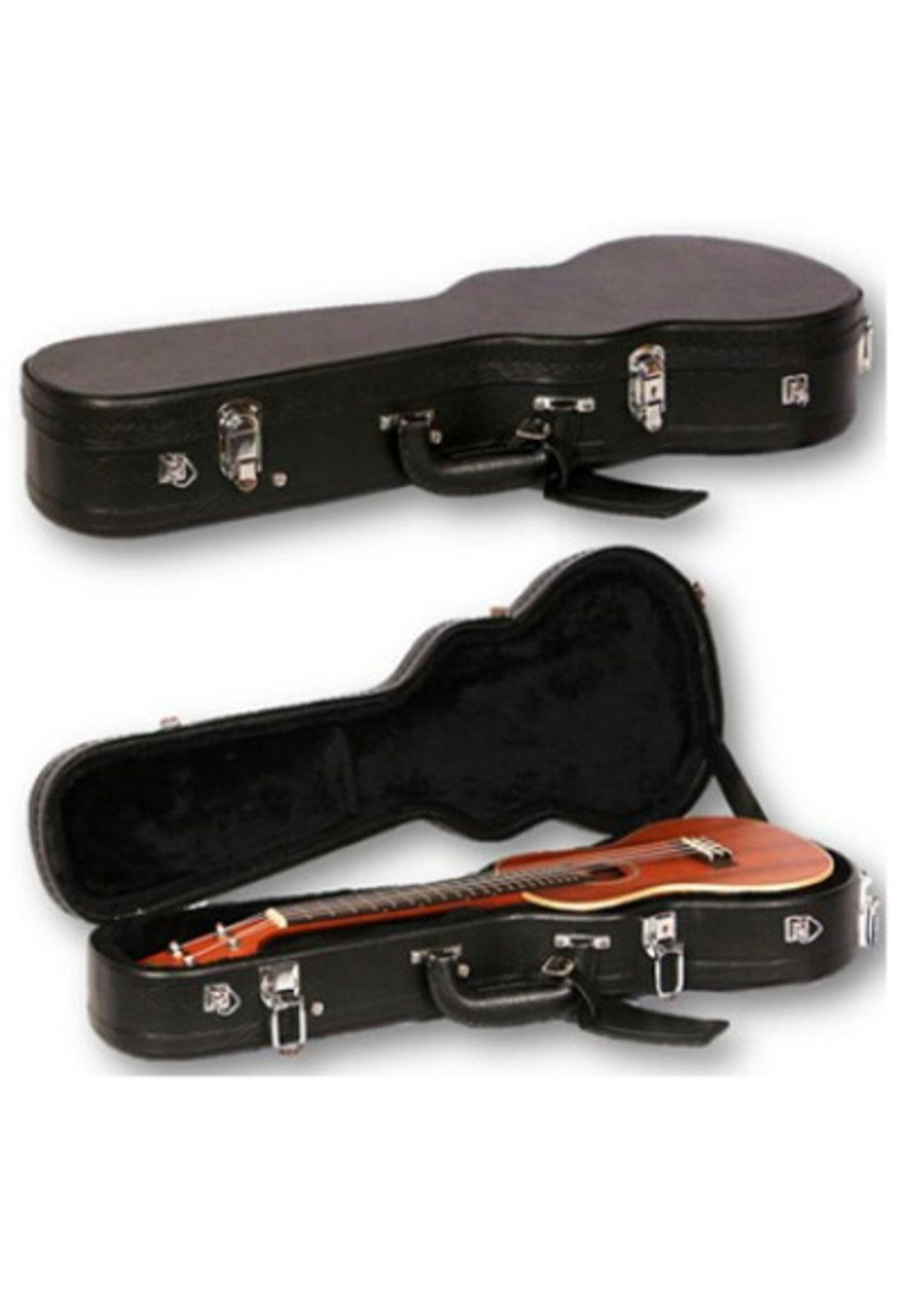 Case Ukelele Concierto Black Ccc-0