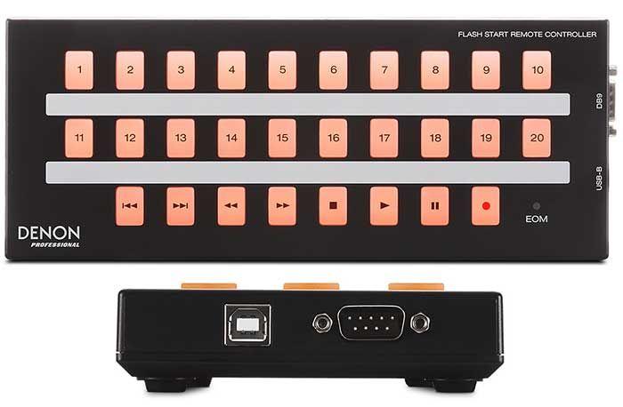 Control Remoto Para Reproductores Flash Start Remote Denon-2