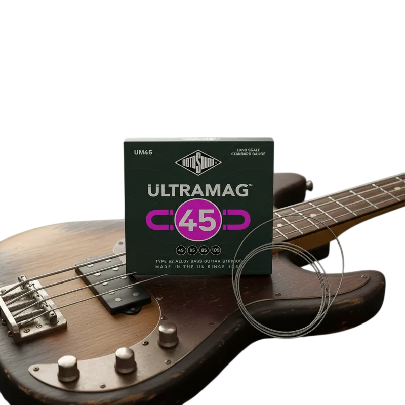 Cuerdas de Bajo Eléctrico Rotosound UM45 Ultramag 45-105-2