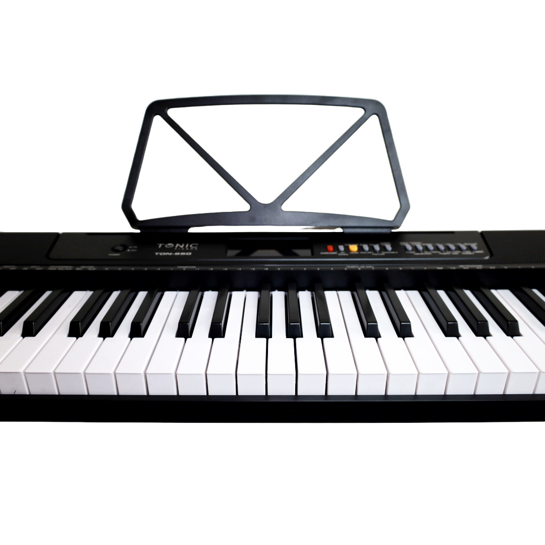Full pack Teclado 61 teclas + Stand + Silla + Aud. Ton-650 BK Tonic-2