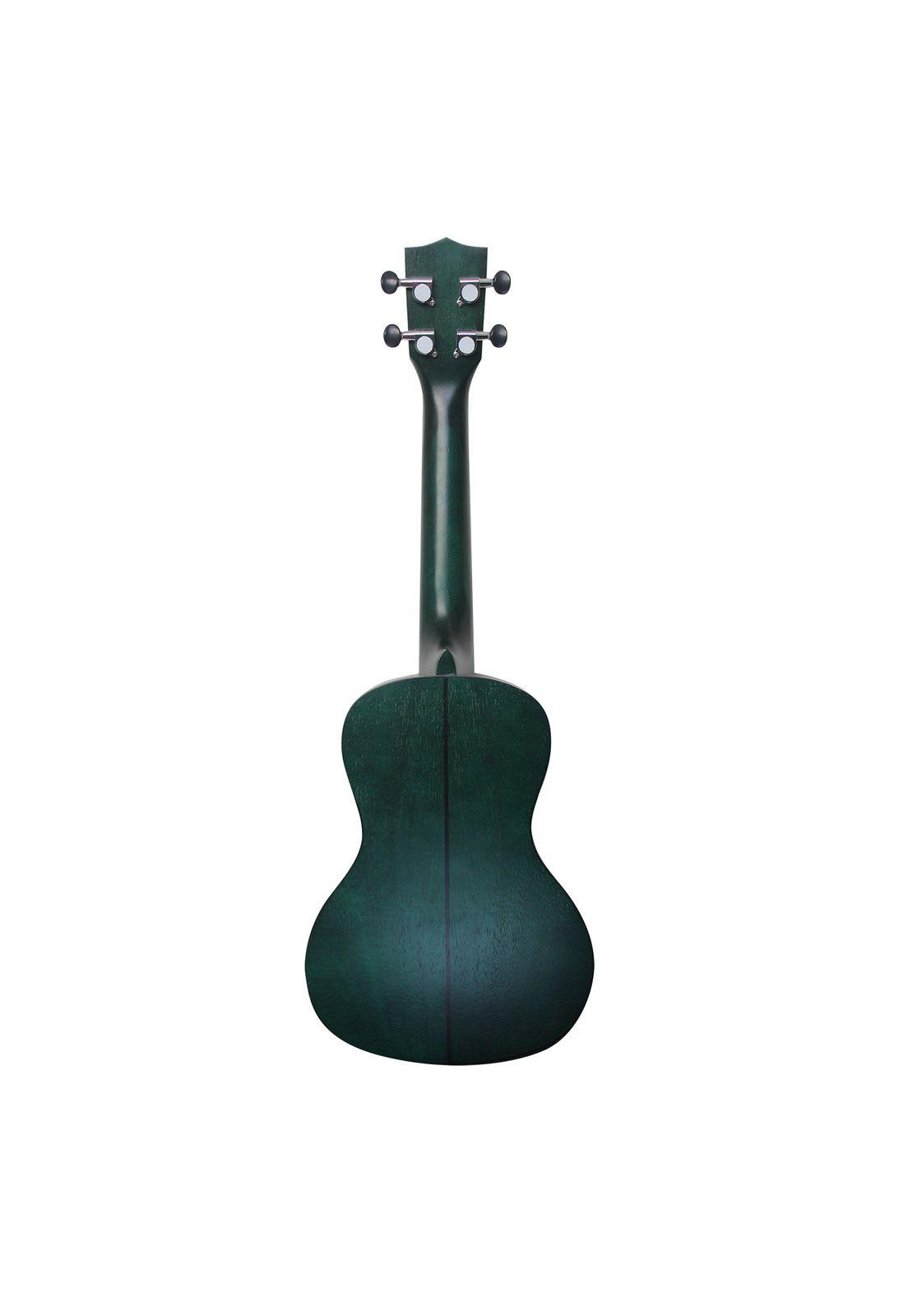 Ukelele Kala Concert Exotic Mahogany Green Ka-Cemg-2