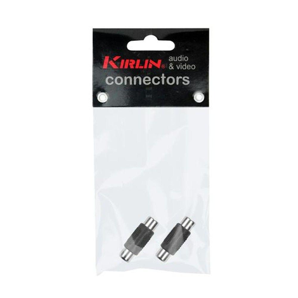 Adaptador RCA Kirlin Acero Niquelado B 2704-1