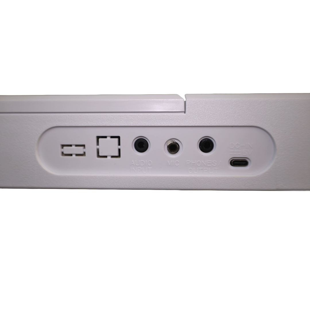 Full pack Teclado 61 teclas + Stand + Silla + Aud. Ton-650 WH Tonic-3