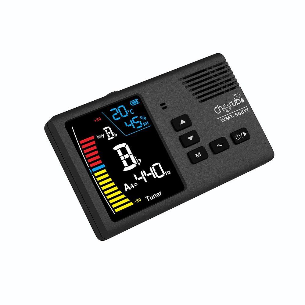 Afinador/Metrónomo Para Vientos WMT-565W Cherub-2