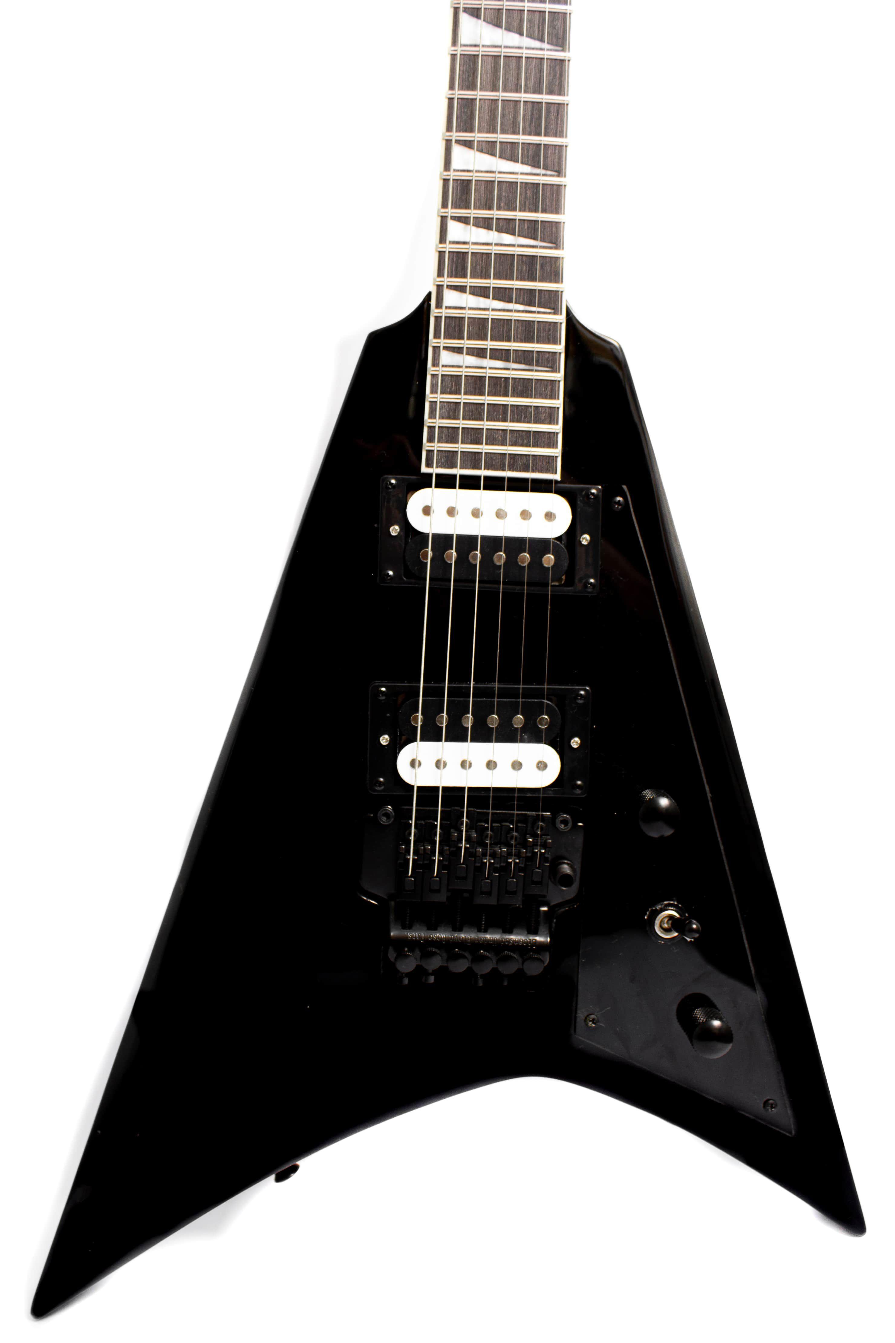 Guitarra Eléctrica XGTR Flying V Negra VE100-BK-2