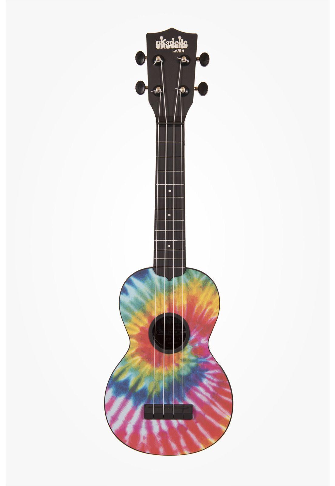 Ukelele Soprano Kala Waterman Ukadelic Tiedye Ka-Su-Tiedye-0