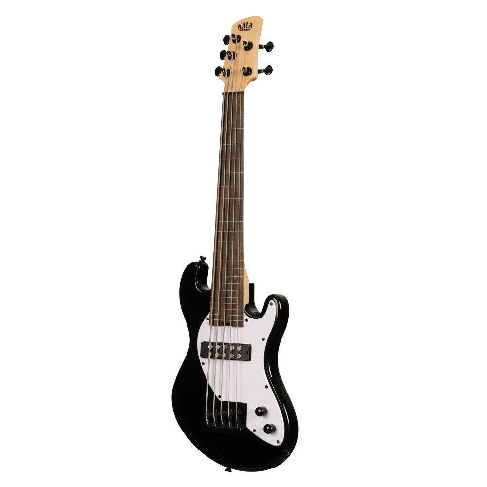  U-Bass Cuerpo Sólido 5 Cuerdas Fretless Ubass-SB5-BK-FL Kala-2