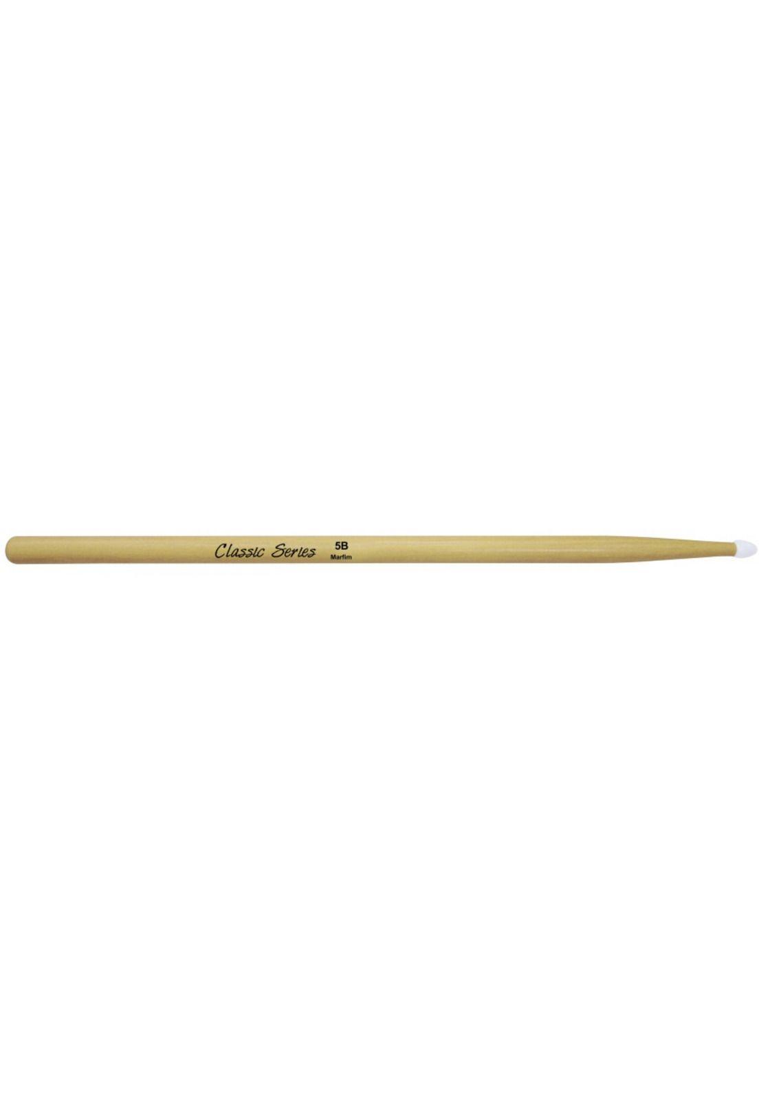 Baquetas Liverpool Pro Marfim Classic 5B Punta Nylon Ll-5Bm-0