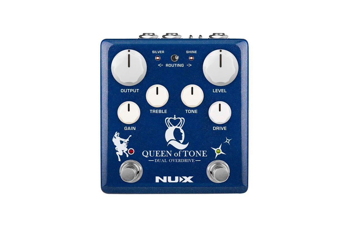 Pedal de Efecto Overdrive Dual NUX Ace of Tone NDO-6-0